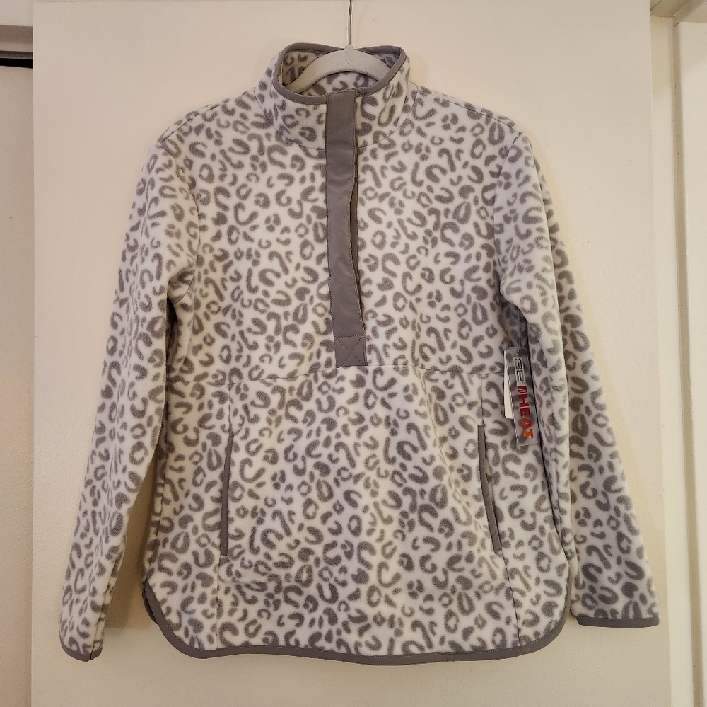 32 Degrees Fleece Half-Snap Top